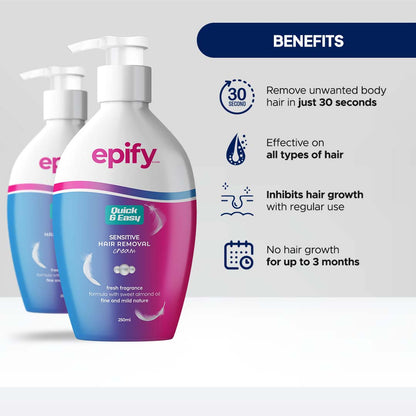 EPIFY HAIR REMOVAL CREAM