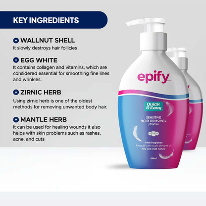 EPIFY HAIR REMOVAL CREAM